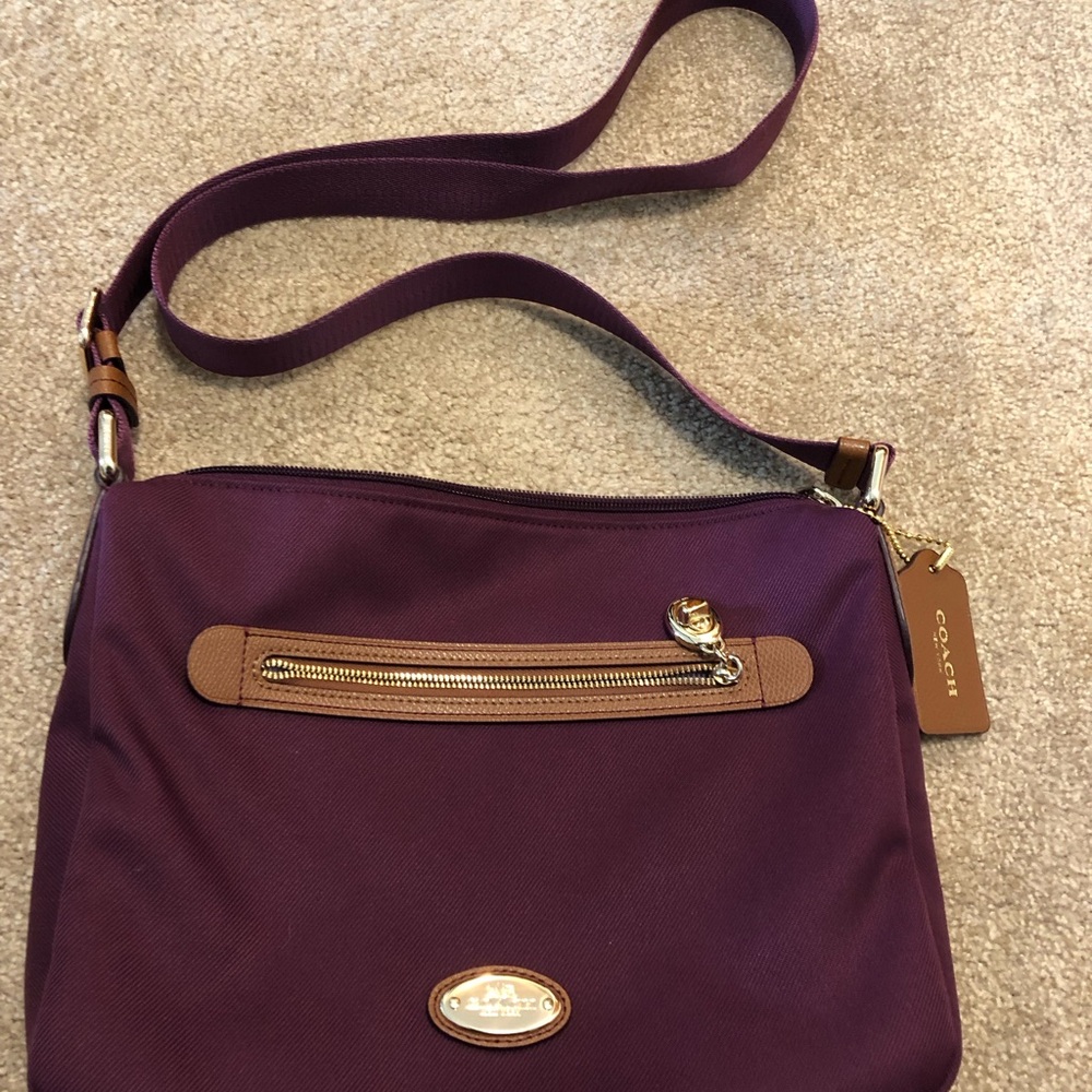 Coach Purple Crossbody Bag